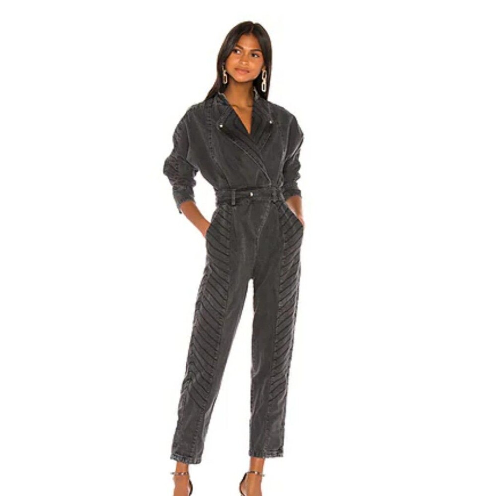 Milla Jumpsuit en Black Vintageretrofete